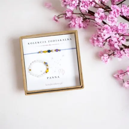 Kolekcja zodiakalna - bransoletka z kamieni dobranych pod znak zodiaku