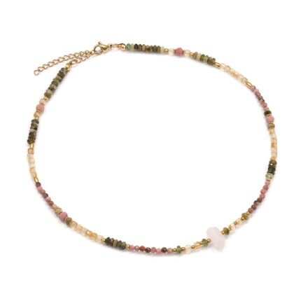 Naszyjnik Choker z Czarnym Turmalinem z LIMITOWANĄ zawieszką